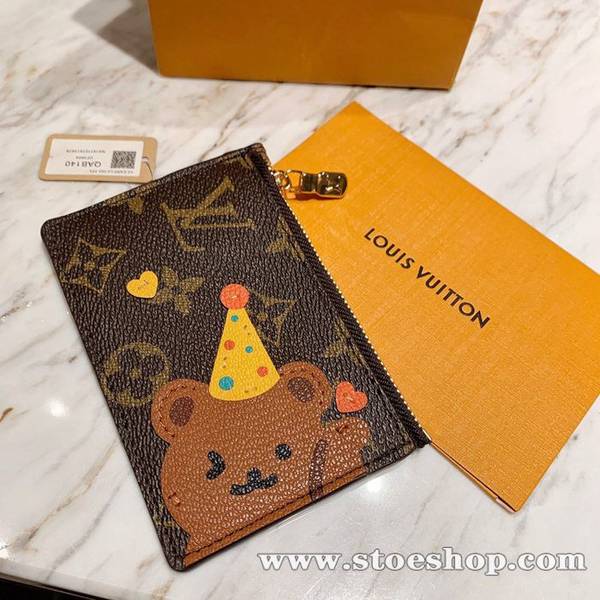 頂級1:1 新款 LOUIS VUITTON 小熊卡包零錢包 3 頂級1:1 新款 LOUIS VUITTON 小熊卡包零錢包