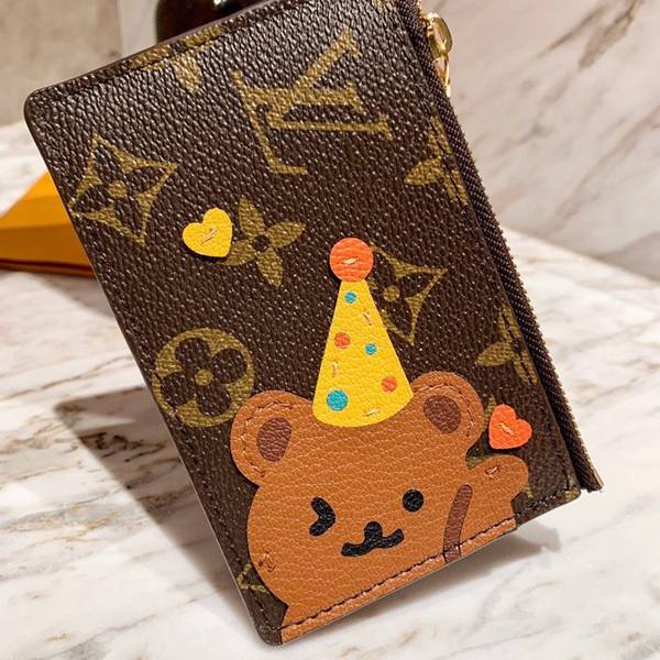 頂級1:1 新款 LOUIS VUITTON 小熊卡包零錢包 5 頂級1:1 新款 LOUIS VUITTON 小熊卡包零錢包