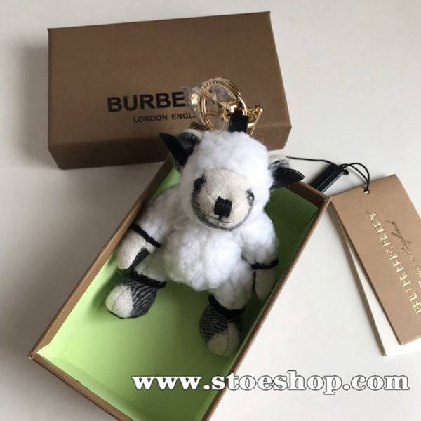 精品burberry 新款羊羔毛 Thomas 泰迪熊吊飾