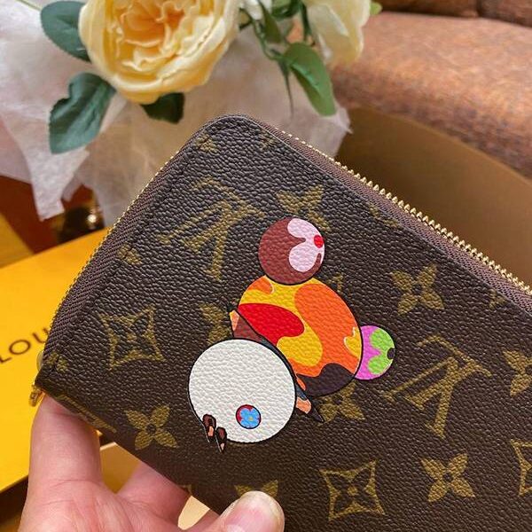 高仿lv長錢包 熊貓ZIPPY 拉鏈錢包