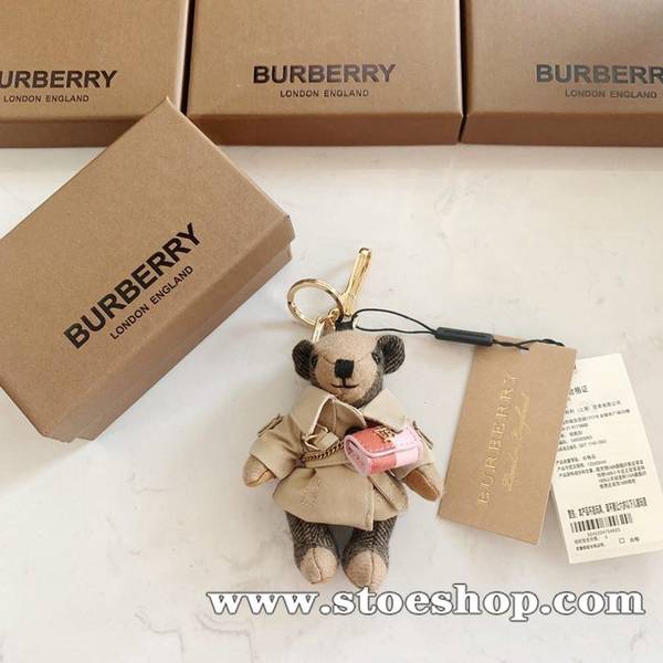 BURBERRY 新款 風衣小熊公仔 鑰匙圈