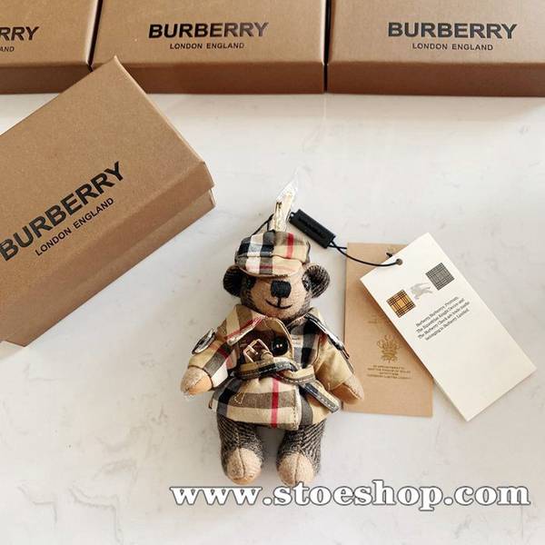 高仿burberry鑰匙圈 新款 小熊公仔 吊飾