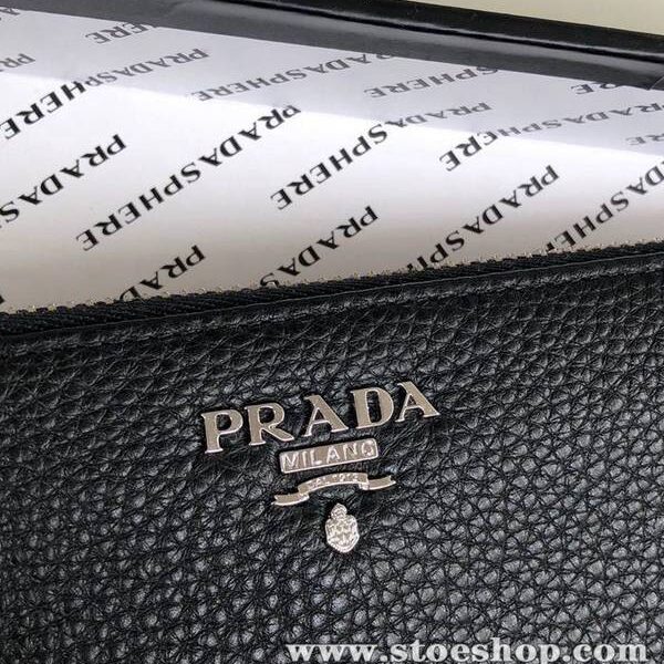 高仿prada手拿包鹿紋皮