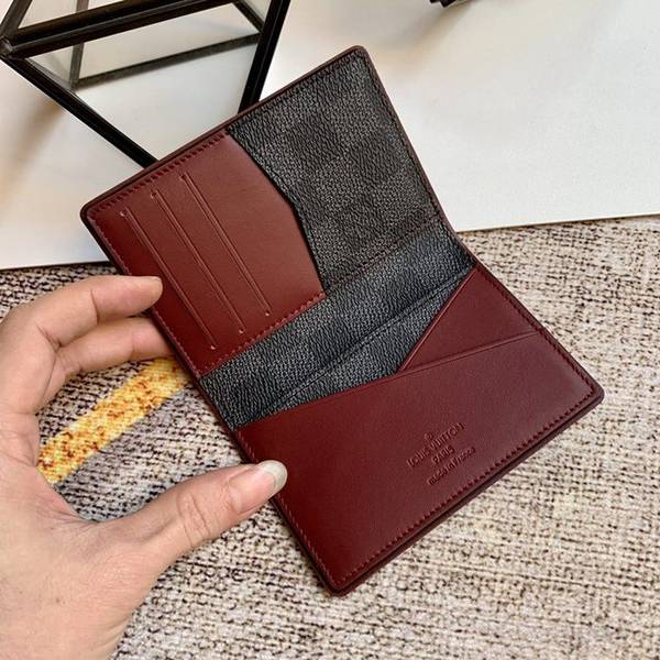 高仿精品 lv卡包名片夾 路易威登N63257 紅色 4 高仿精品 lv卡包名片夾 路易威登N63257 紅色