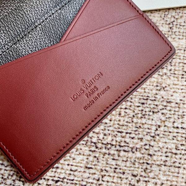 高仿精品 lv卡包名片夾 路易威登N63257 紅色 5 高仿精品 lv卡包名片夾 路易威登N63257 紅色