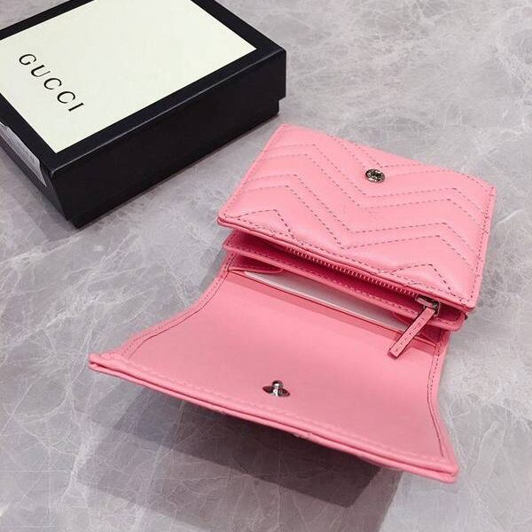 高仿包包Gucci短錢包,零錢包Gucci2020春夏馬卡龍新色～短式錢包 零錢包 輕巧可愛最時尚 598629 xxqb10262