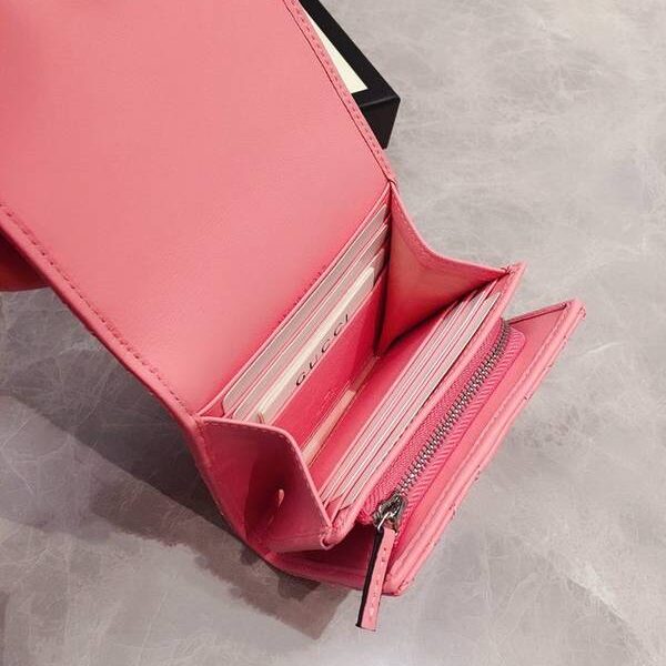 高仿包包Gucci短錢包,零錢包Gucci2020春夏馬卡龍新色～短式錢包 零錢包 輕巧可愛最時尚 598629 xxqb10262