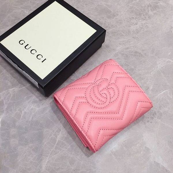 高仿包包Gucci短錢包,零錢包Gucci2020春夏馬卡龍新色～短式錢包 零錢包 輕巧可愛最時尚 598629 xxqb10262