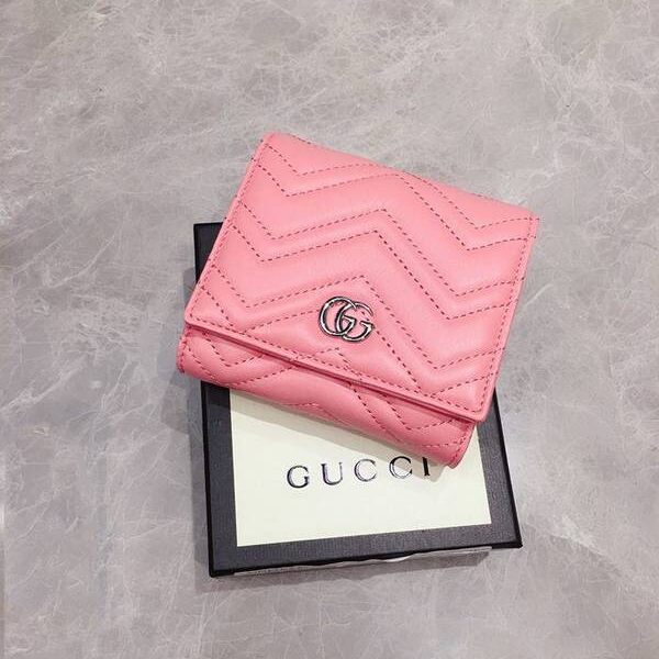 高仿包包Gucci短錢包,零錢包Gucci2020春夏馬卡龍新色～短式錢包 零錢包 輕巧可愛最時尚 598629 xxqb10262