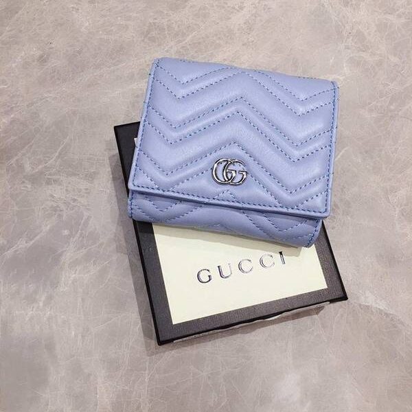 最高等級Gucci短錢包,零錢包Gucci2020春夏馬卡龍新色～短式錢包 零錢包 雙G相連 輕巧可愛最時尚 598629 xxqb10265