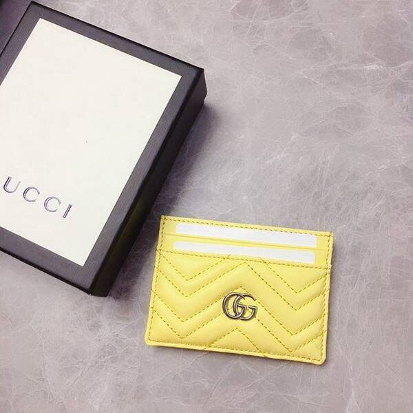 原版A貨Gucci卡包名片夾Gucci2020春夏馬卡龍新色 卡包名片夾雙G相連 型號：443127 xxqb10268