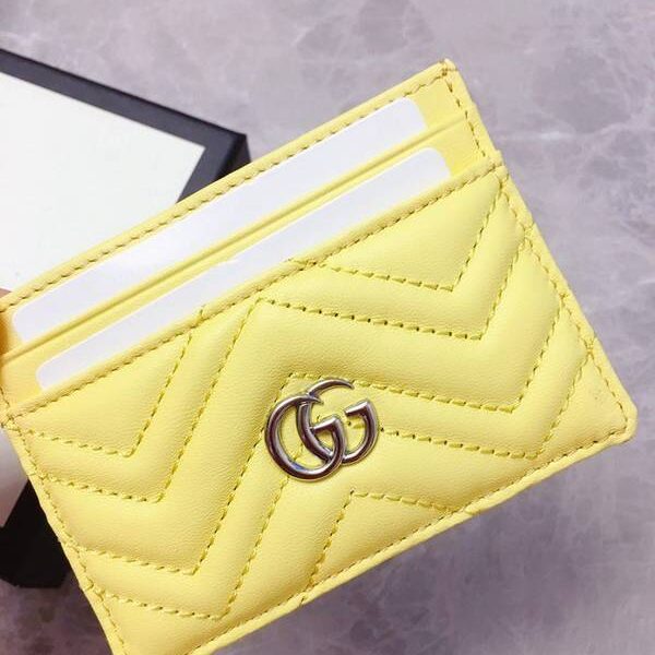 原版A貨Gucci卡包名片夾Gucci2020春夏馬卡龍新色 卡包名片夾雙G相連 型號：443127 xxqb10268