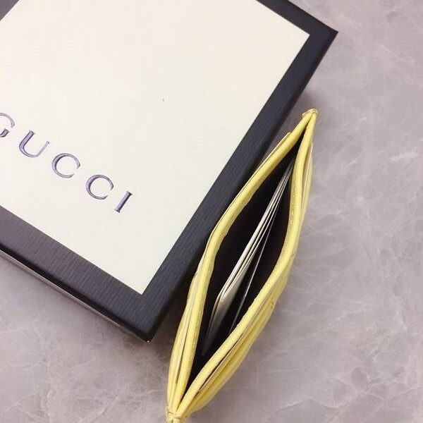 原版A貨Gucci卡包名片夾Gucci2020春夏馬卡龍新色 卡包名片夾雙G相連 型號：443127 xxqb10268