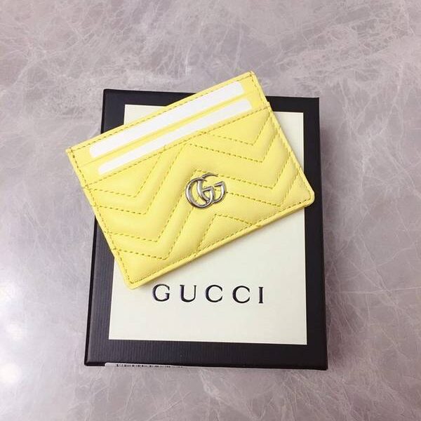 原版A貨Gucci卡包名片夾Gucci2020春夏馬卡龍新色 卡包名片夾雙G相連 型號：443127 xxqb10268