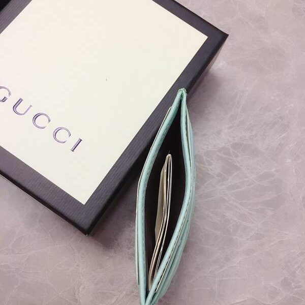 原單1：1Gucci卡包名片夾Gucci2020春夏馬卡龍新色 卡包名片夾雙G相連 型號：443127 xxqb10269