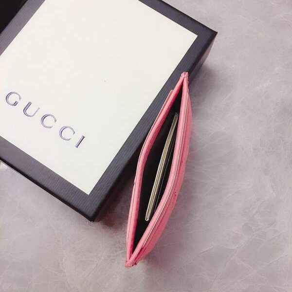 最高等級A貨Gucci卡包名片夾Gucci2020春夏馬卡龍新色 卡包名片夾雙G相連 型號：443127 xxqb10270