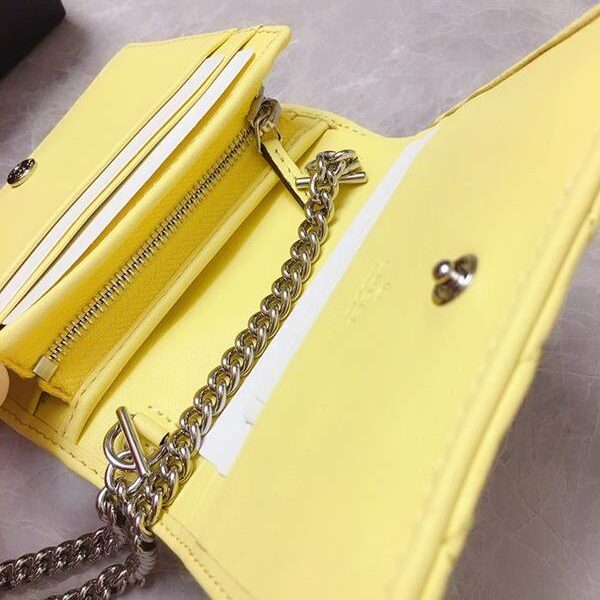 原單Gucci卡包名片夾Gucci2020春夏馬卡龍新色 卡包名片夾 配可拆卸鏈條 625693 xxqb10273