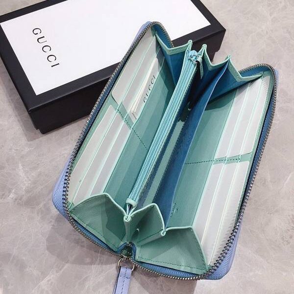 a貨Gucci長錢包,拉鏈錢包Gucci2020春夏馬卡龍新色 長錢包，手拿包,拉鏈錢包 443123xxqb10276