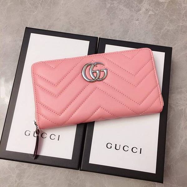 高仿精品Gucci長錢包,拉鏈錢包Gucci2020春夏馬卡龍新色 長錢包，手拿包,拉鏈錢包 443123xxqb10279