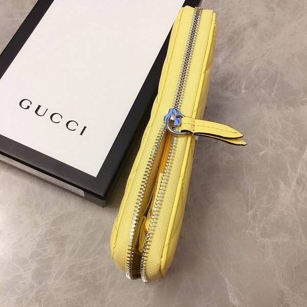 頂級高仿Gucci長錢包,拉鏈錢包Gucci2020春夏馬卡龍新色 長錢包，手拿包,拉鏈錢包 443123xxqb10280
