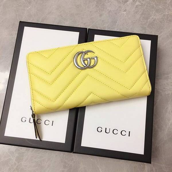 頂級高仿Gucci長錢包,拉鏈錢包Gucci2020春夏馬卡龍新色 長錢包，手拿包,拉鏈錢包 443123xxqb10280