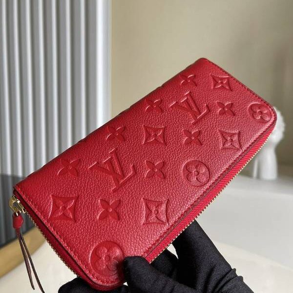 a貨lv長錢包路易威登M60169 Clémence女款錢包 Monogram Empreinte頭層牛皮製作xxqb10358