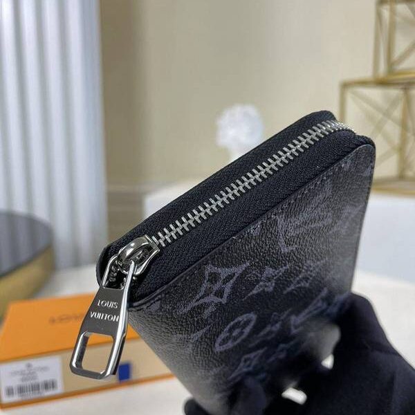 奢侈品lv長錢包,拉鏈錢包路易威登M80020印花藍色 2021初春系列 黑色和灰色 Zippy 拉鏈錢夾 xxqb10473