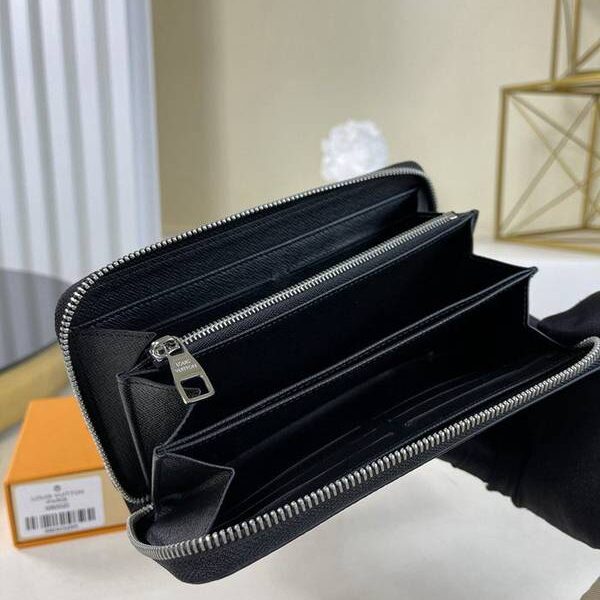 奢侈品lv長錢包,拉鏈錢包路易威登M80020印花藍色 2021初春系列 黑色和灰色 Zippy 拉鏈錢夾 xxqb10473