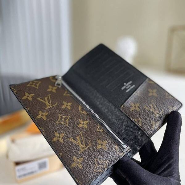 高仿包lv長錢包,西裝夾路易威登M93800 TANON 錢夾 Monogram Macassar 帆布 xxqb10482