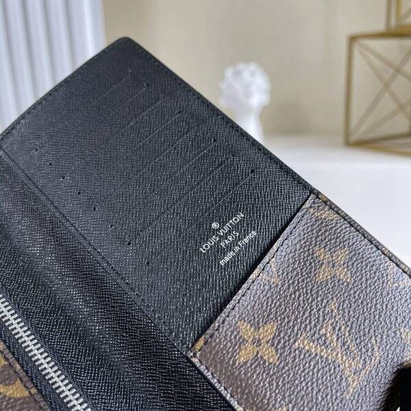 高仿包lv長錢包,西裝夾路易威登M93800 TANON 錢夾 Monogram Macassar 帆布 xxqb10482