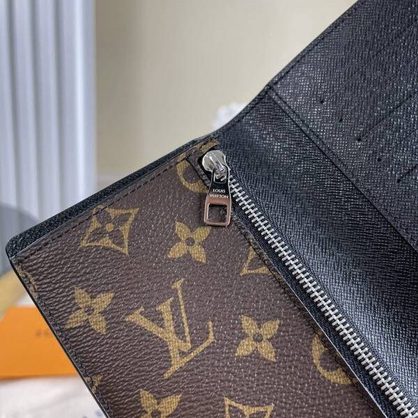 高仿包lv長錢包,西裝夾路易威登M93800 TANON 錢夾 Monogram Macassar 帆布 xxqb10482