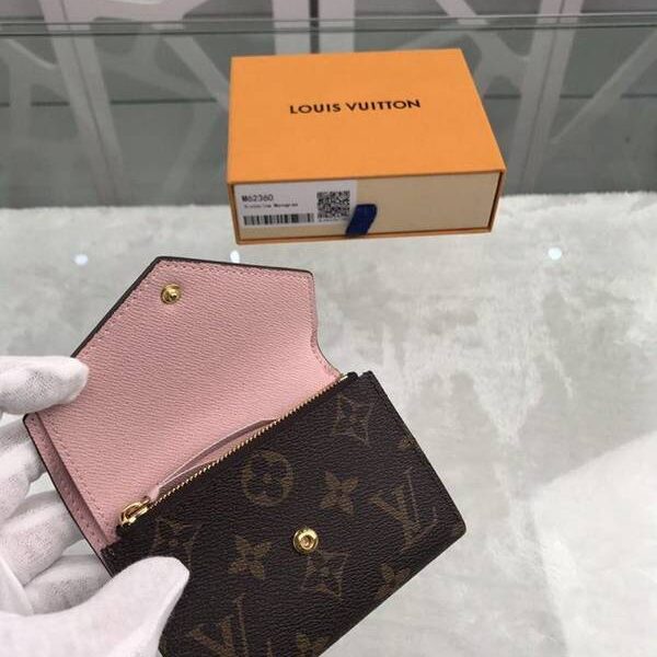 原單lv短錢包路易威登M62360海外特供（專櫃貨） 全進口皮料，歐牙拉鏈 xxqb10499