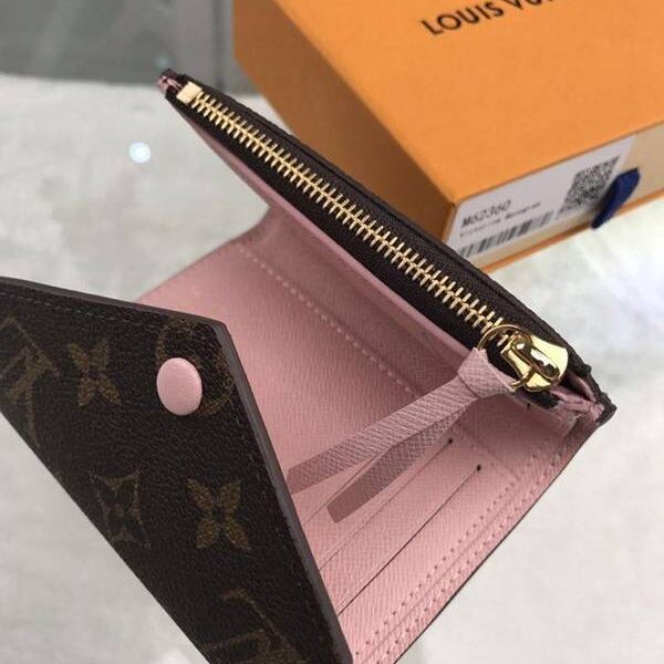 原單lv短錢包路易威登M62360海外特供（專櫃貨） 全進口皮料，歐牙拉鏈 xxqb10499