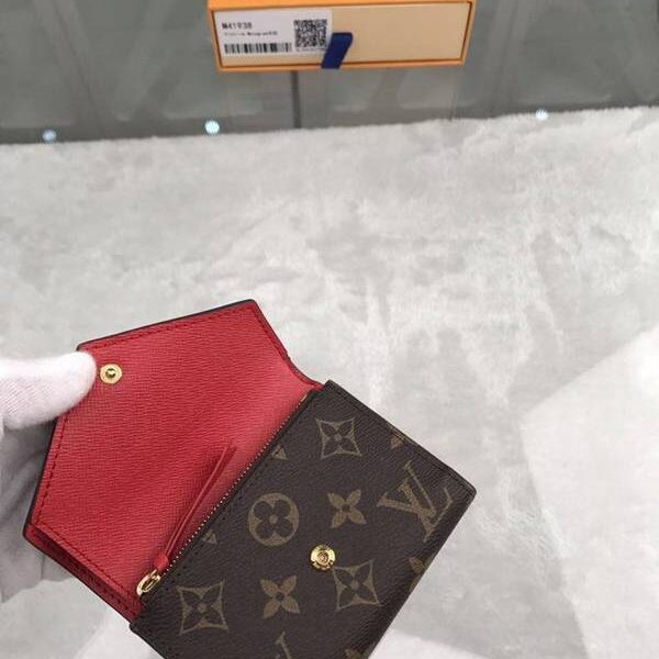 原單lv短錢包路易威登M41938紅（專櫃貨） 全進口皮料，歐牙拉鏈 xxqb10501