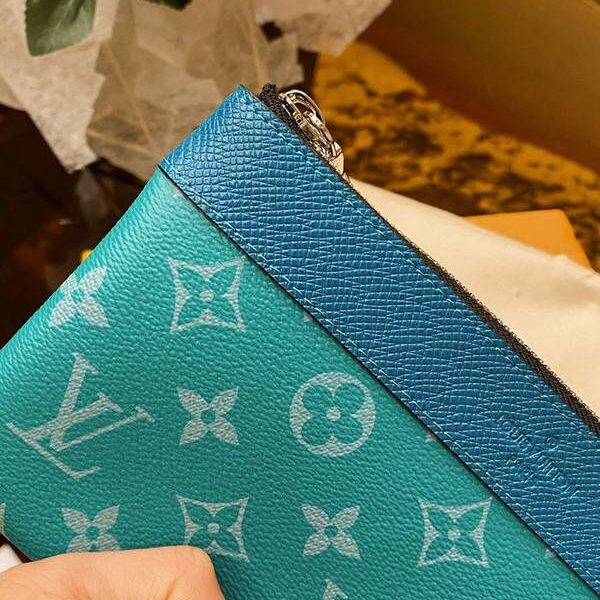 頂級高仿lv長錢包路易威登M30280綠色DISCOVERY POCHETTE 手袋2019 春夏款 xxqb10574
