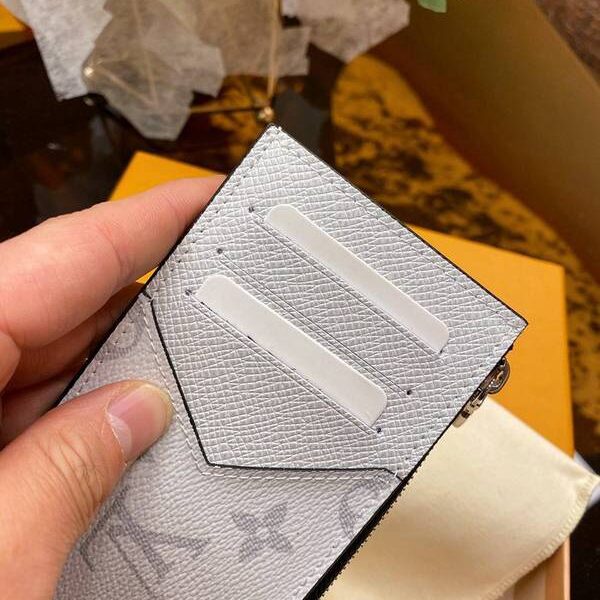 頂級原單lv卡包名片夾路易威登M30271 白色 COIN 卡夾 xxqb10575