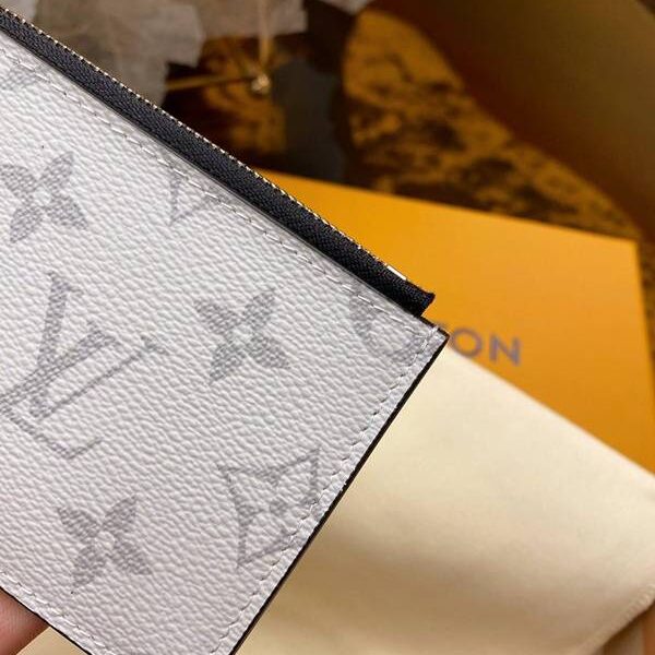 頂級原單lv卡包名片夾路易威登M30271 白色 COIN 卡夾 xxqb10575