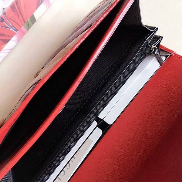 原單A貨gucci長錢包古馳 2019早秋系列煥新詮釋GG Marmont系列長夾錢包 573813 黑，米白，杏拼黑xxqb10606