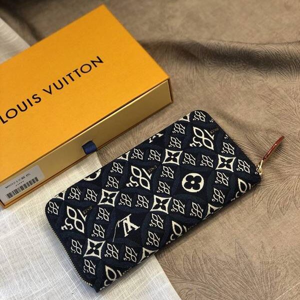 高仿包lv長錢包,拉鏈錢包路易威登M80212 SINCE 1854 ZIPPY WALLET Zippy錢包的簽名圖案 提花紡織xxqb10739