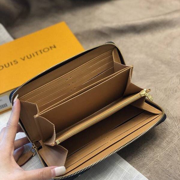 高仿包lv長錢包,拉鏈錢包路易威登M80212 SINCE 1854 ZIPPY WALLET Zippy錢包的簽名圖案 提花紡織xxqb10739