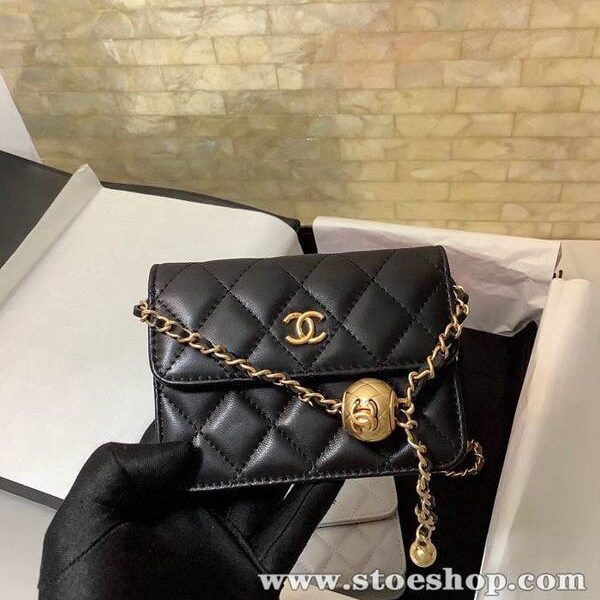 a貨chanel挎包Chanel 金屬球mini小包 可肩背 斜挎 當腰包 1469xxqb10923