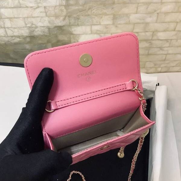 奢侈品chanel 金屬球mini小包 可肩背 斜挎 當腰包