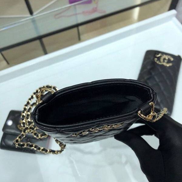 高仿精品批發chanel手機包挎包chanel 秋冬新款 必備單品 全新雙 手機包 AP1836Yxxqb10932