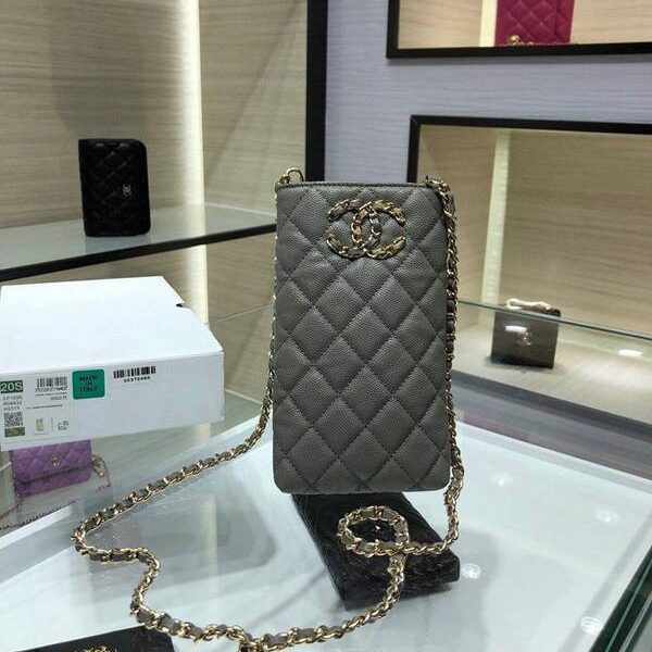 高仿包chanel手機包挎包chanel 秋冬新款 必備單品 全新雙 手機包 AP1836Yxxqb10933