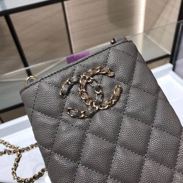 高仿包chanel手機包挎包chanel 秋冬新款 必備單品 全新雙 手機包 AP1836Yxxqb10933