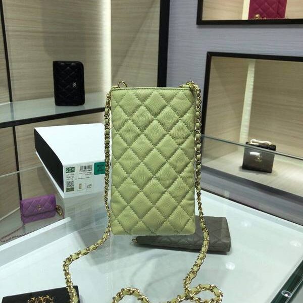 高仿包chanel手機包挎包chanel 秋冬新款 必備單品 全新雙 手機包 AP1836Yxxqb10934