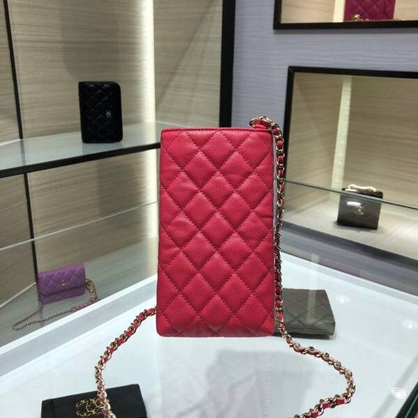 高仿精品推薦chanel手機包挎包chanel 秋冬新款 必備單品 全新雙 手機包 AP1836Yxxqb10935