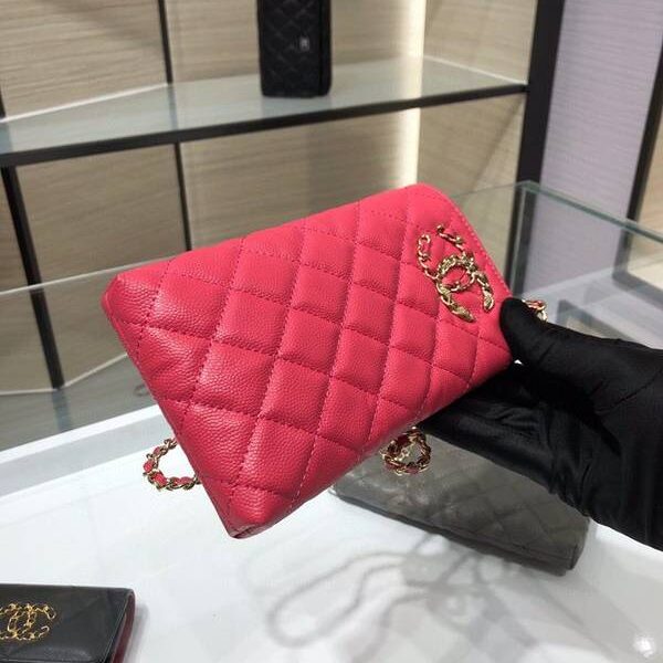 高仿精品推薦chanel手機包挎包chanel 秋冬新款 必備單品 全新雙 手機包 AP1836Yxxqb10935