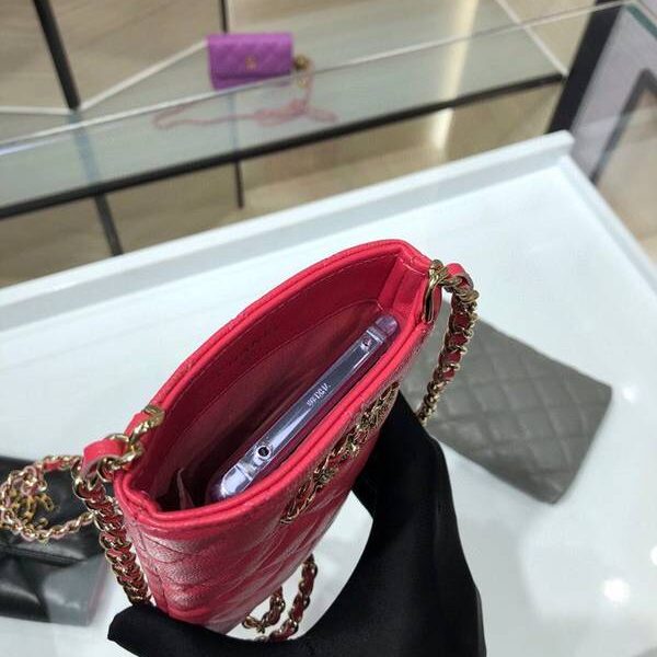 高仿精品推薦chanel手機包挎包chanel 秋冬新款 必備單品 全新雙 手機包 AP1836Yxxqb10935