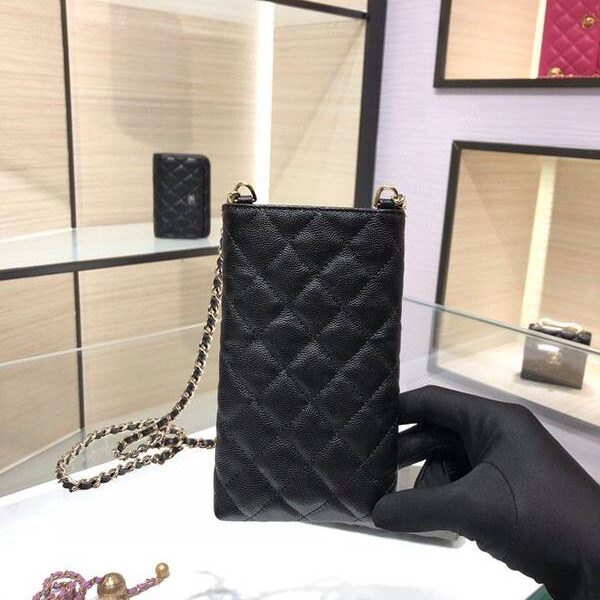 高仿包包批發chanel手機包挎包chanel 秋冬新款 必備單品 全新雙 手機包 AP1836Yxxqb10936